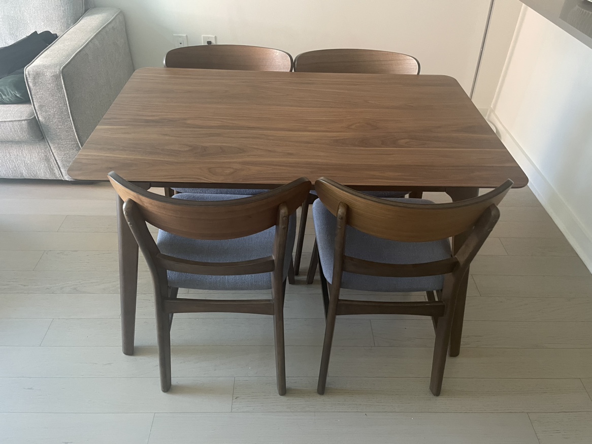 Dining Table and 4 Chairs - photo 4
