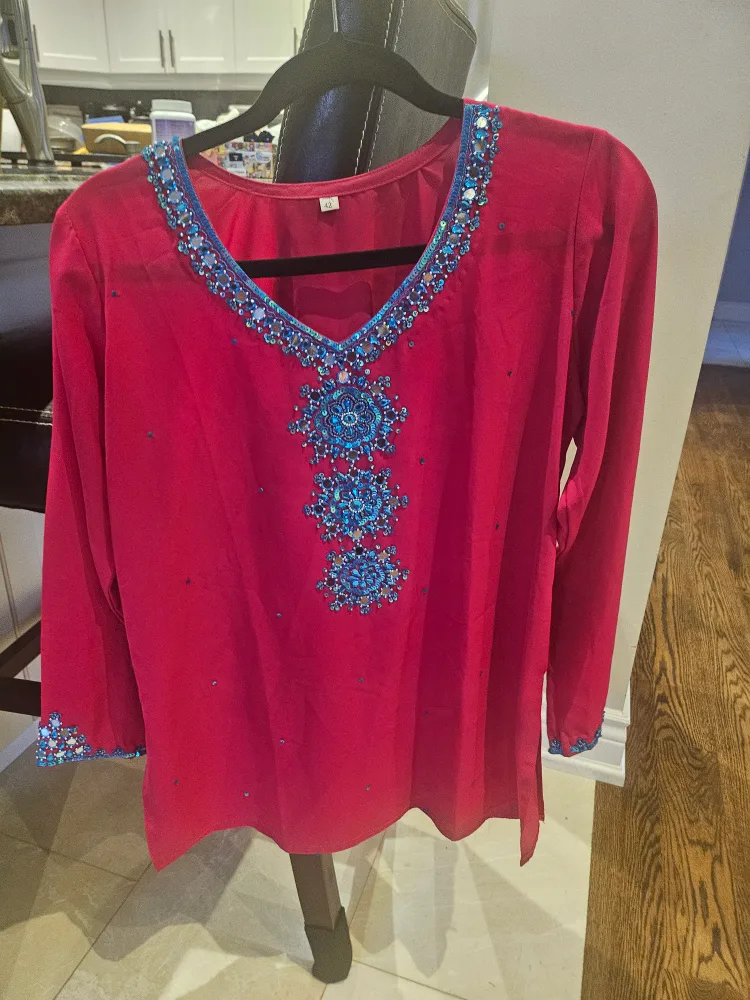 Set of 5 Indian Kurta Tops image indicator(5)