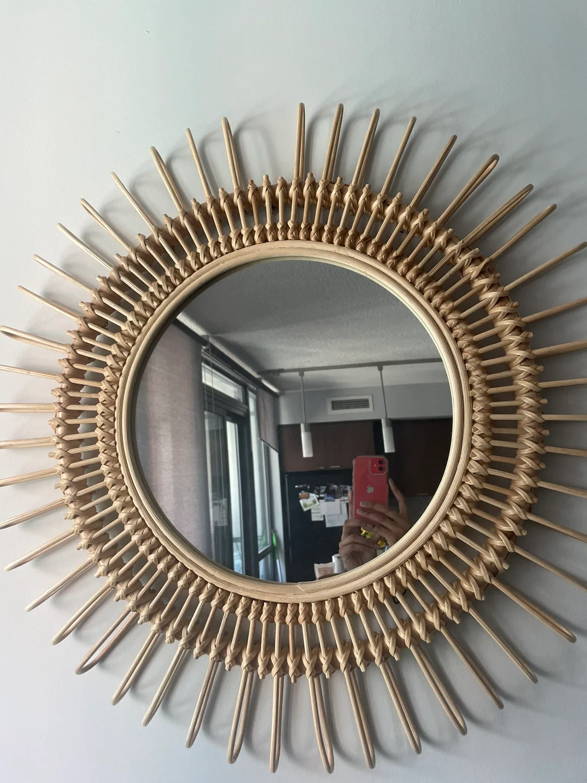 Rattan Sunburst Mirror thumbnail