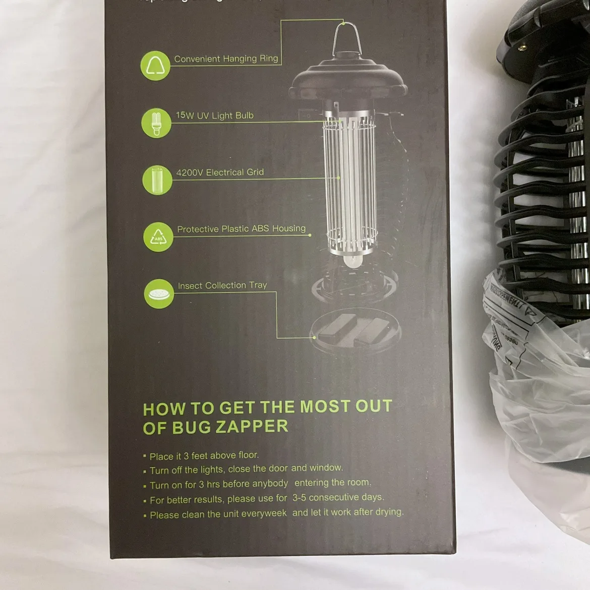 Quiet Mosquito Bug Zapper image indicator(4)