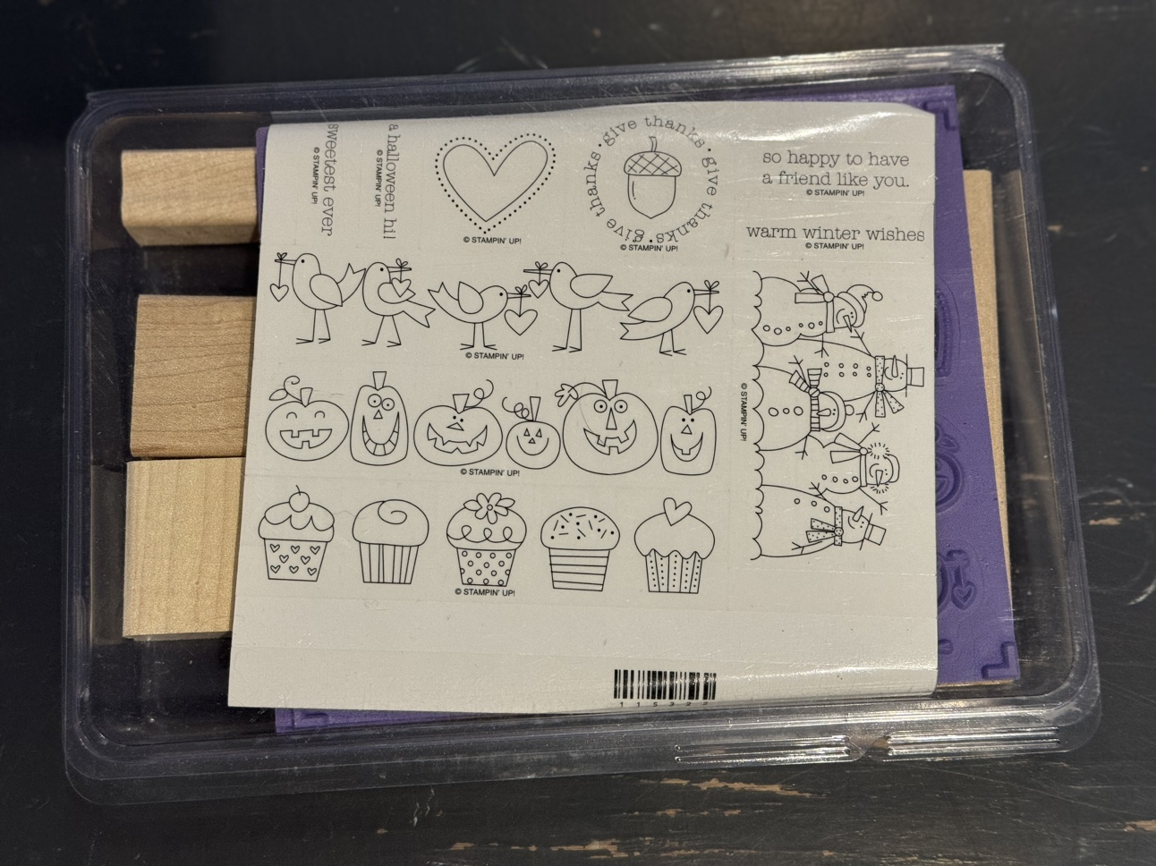 New Stampin’ Up “The More Merrier” Stamp Set - photo 2