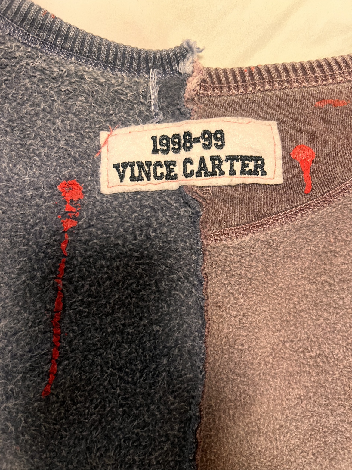 1998-99 Vince Carter Toronto Raptors sweater - photo 4