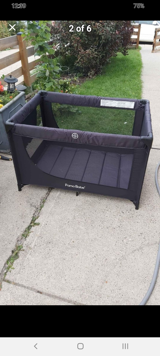 Baby crib foldable NEW