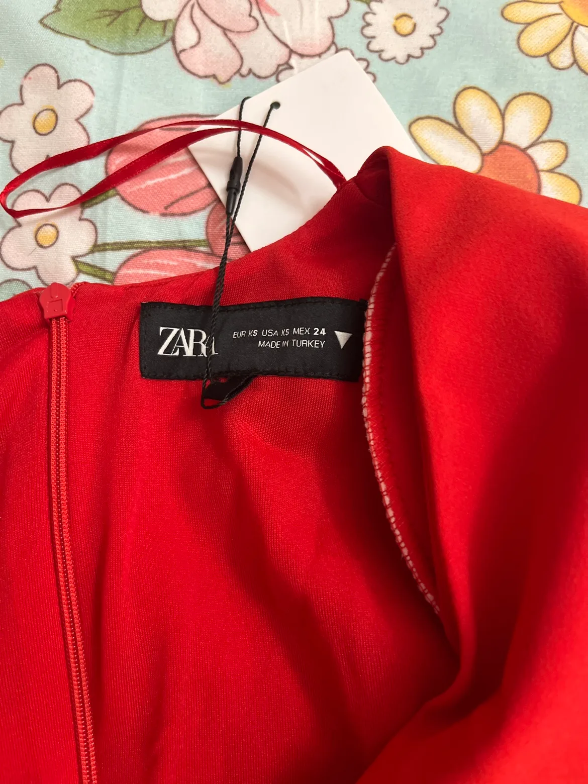 Zara Red Bodysuit image indicator(3)
