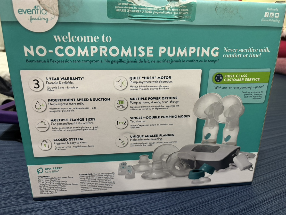 Evenflo Advanced Double Electric Breast Pump - photo 2