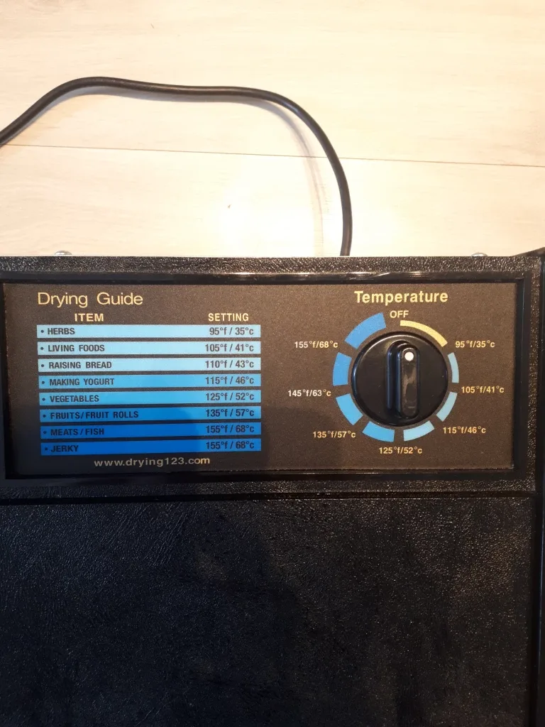 Excalibur Food Dehydrator Econ 2500 5 Tray (4 trays remain) image indicator(3)