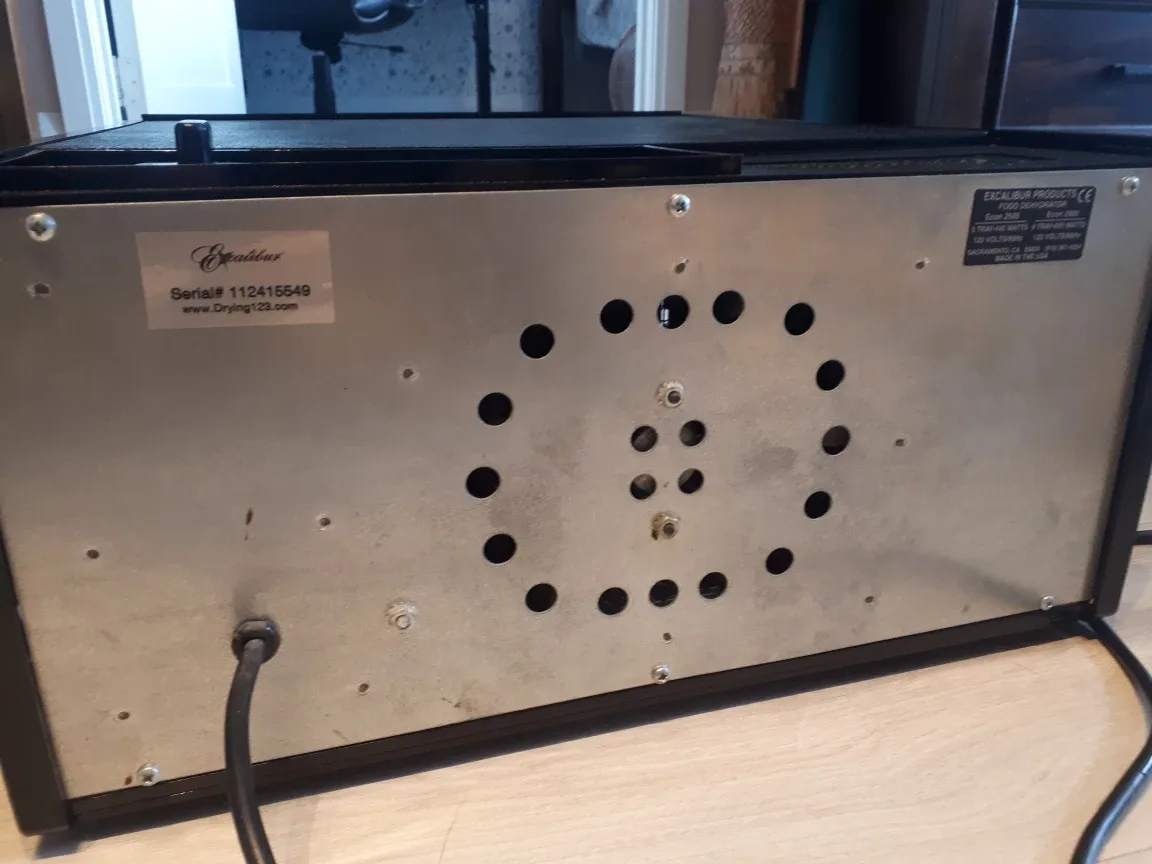 Excalibur Food Dehydrator Econ 2500 5 Tray (4 trays remain) image indicator(4)