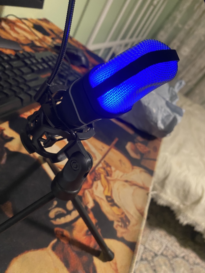 Blue Condenser Microphone