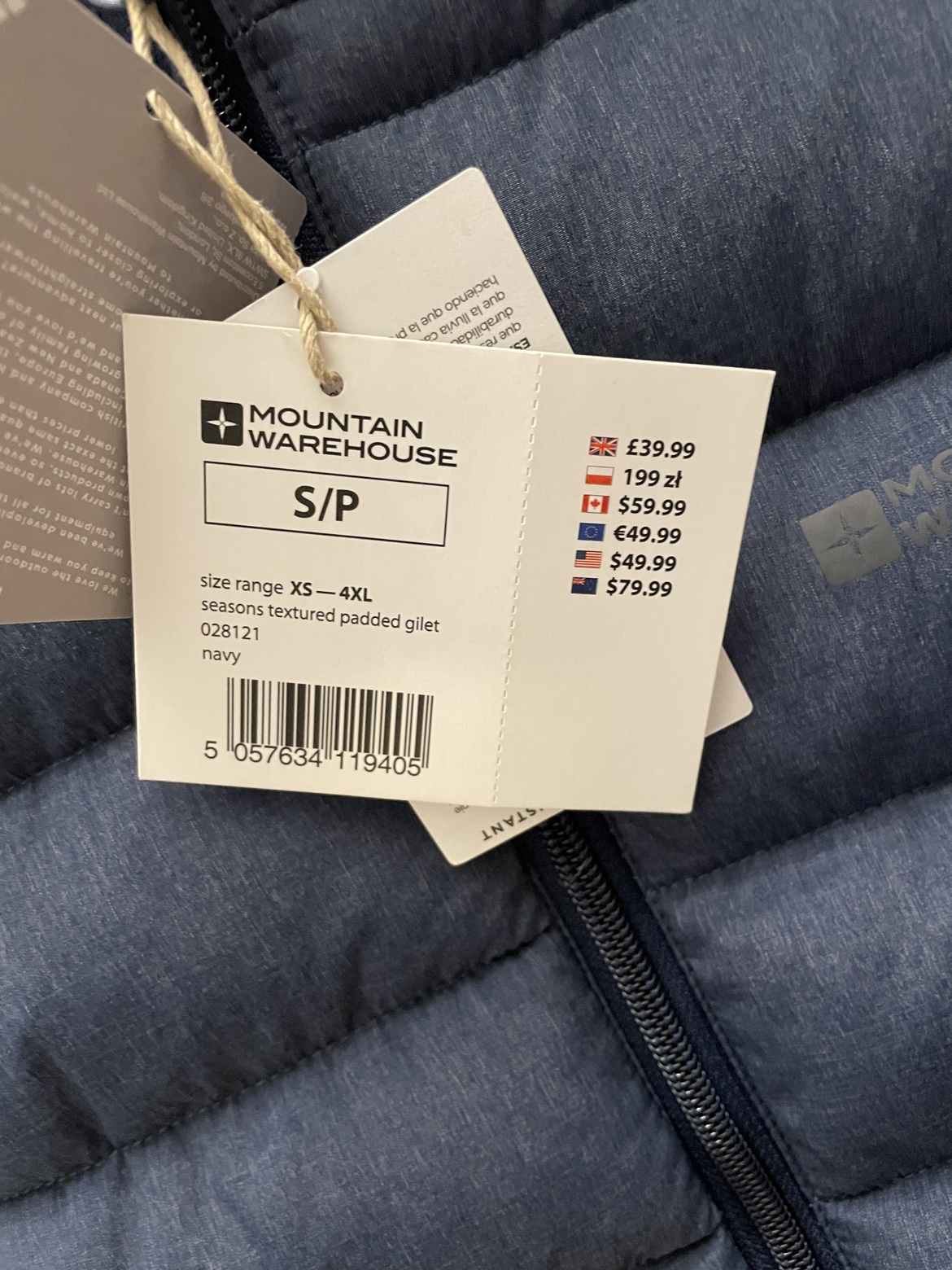 Mountain Warehouse Padded Gilet navy - photo 4