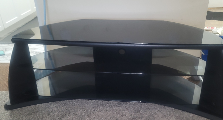 Black Corner TV Stand - photo 3