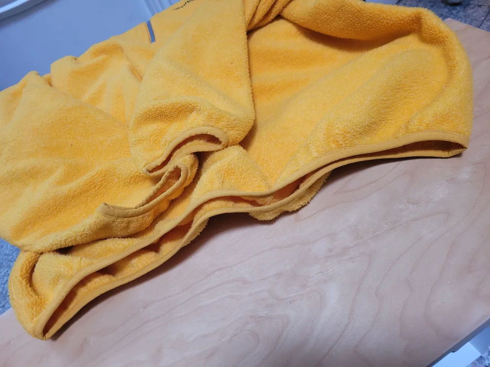 Gosha Rubchinsky X adidas 1/4 zip fleece Yellow Medium image indicator(9)