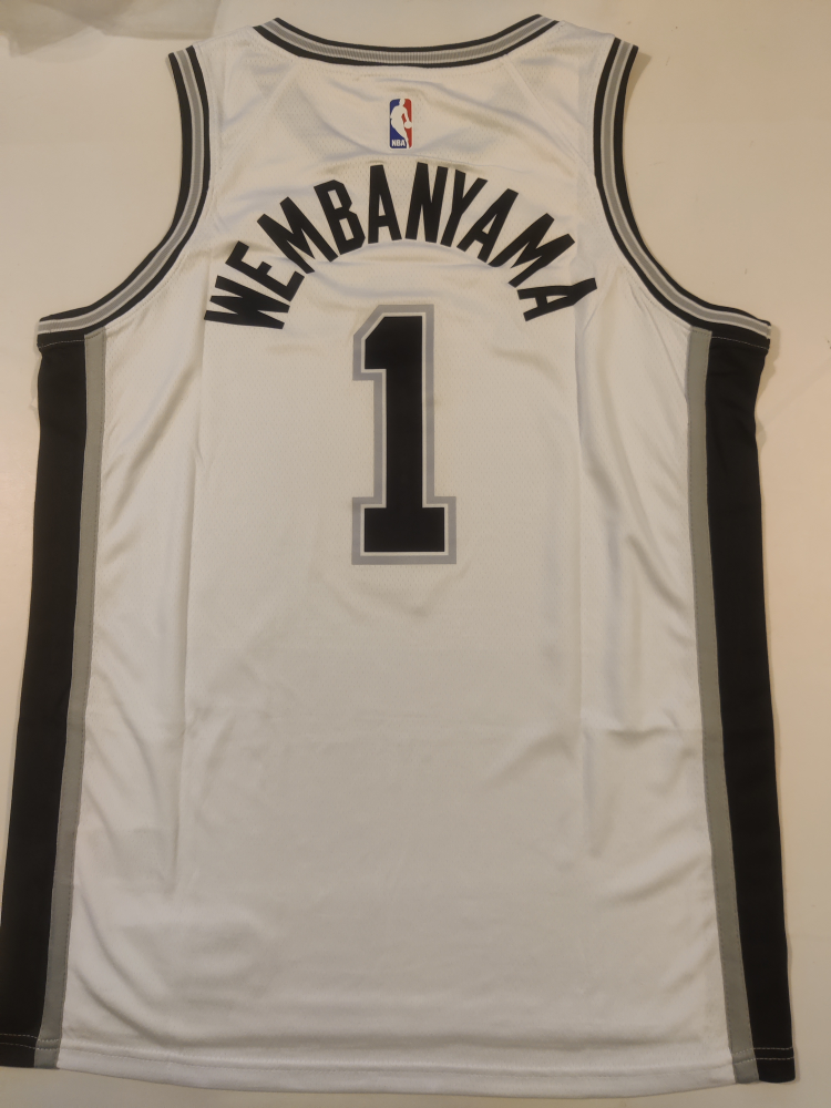 San Antonio Spurs Victor Wembanyama Jersey - photo 4