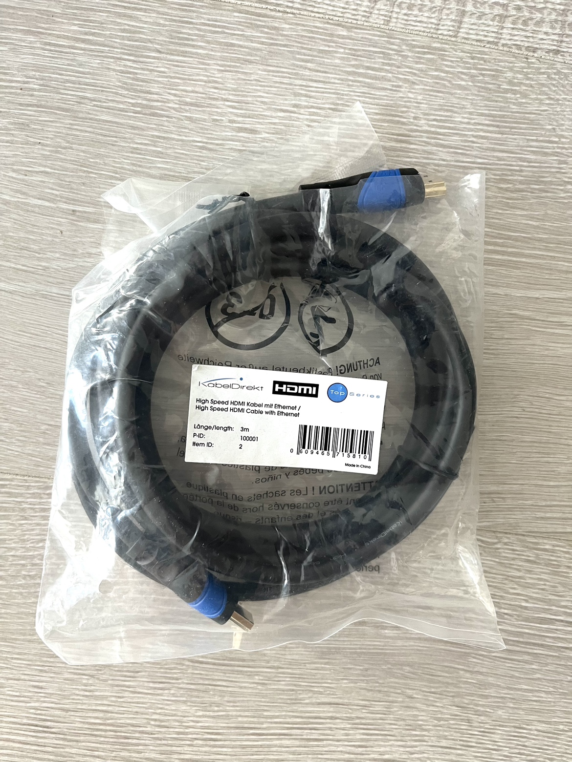 *50% OFF, 100% NEW* 3m (9.8 ft) HDMI to HDMI cable