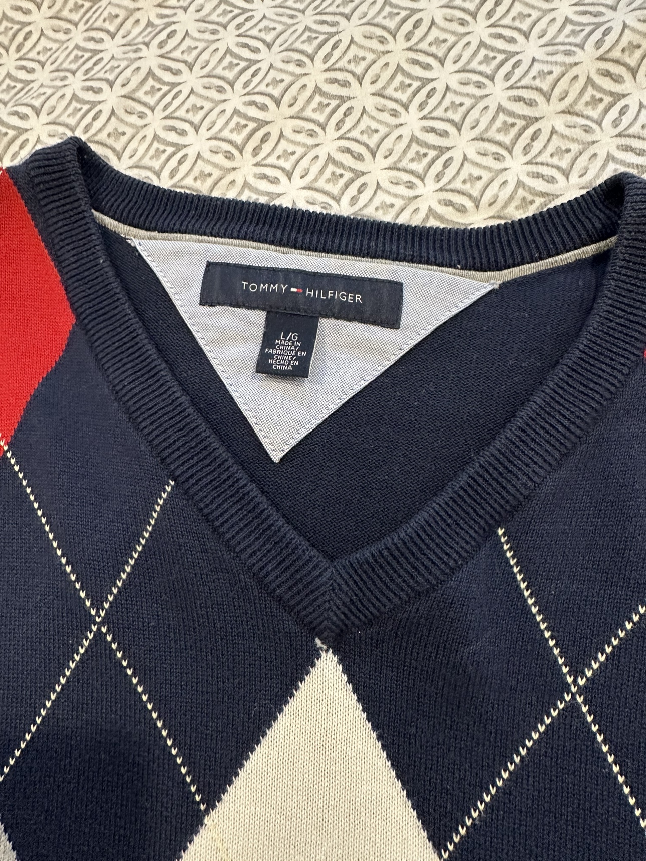 Tommy Hilfiger V-Neck Sweater - photo 3