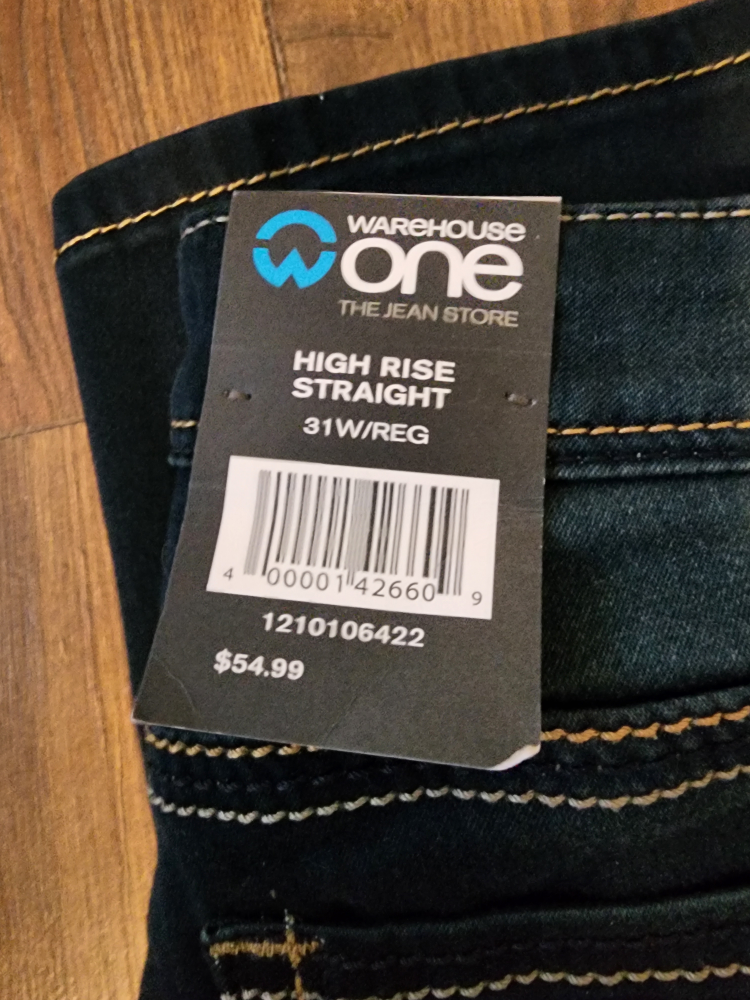 Warehouse One High Rise Straight Jeans - photo 2