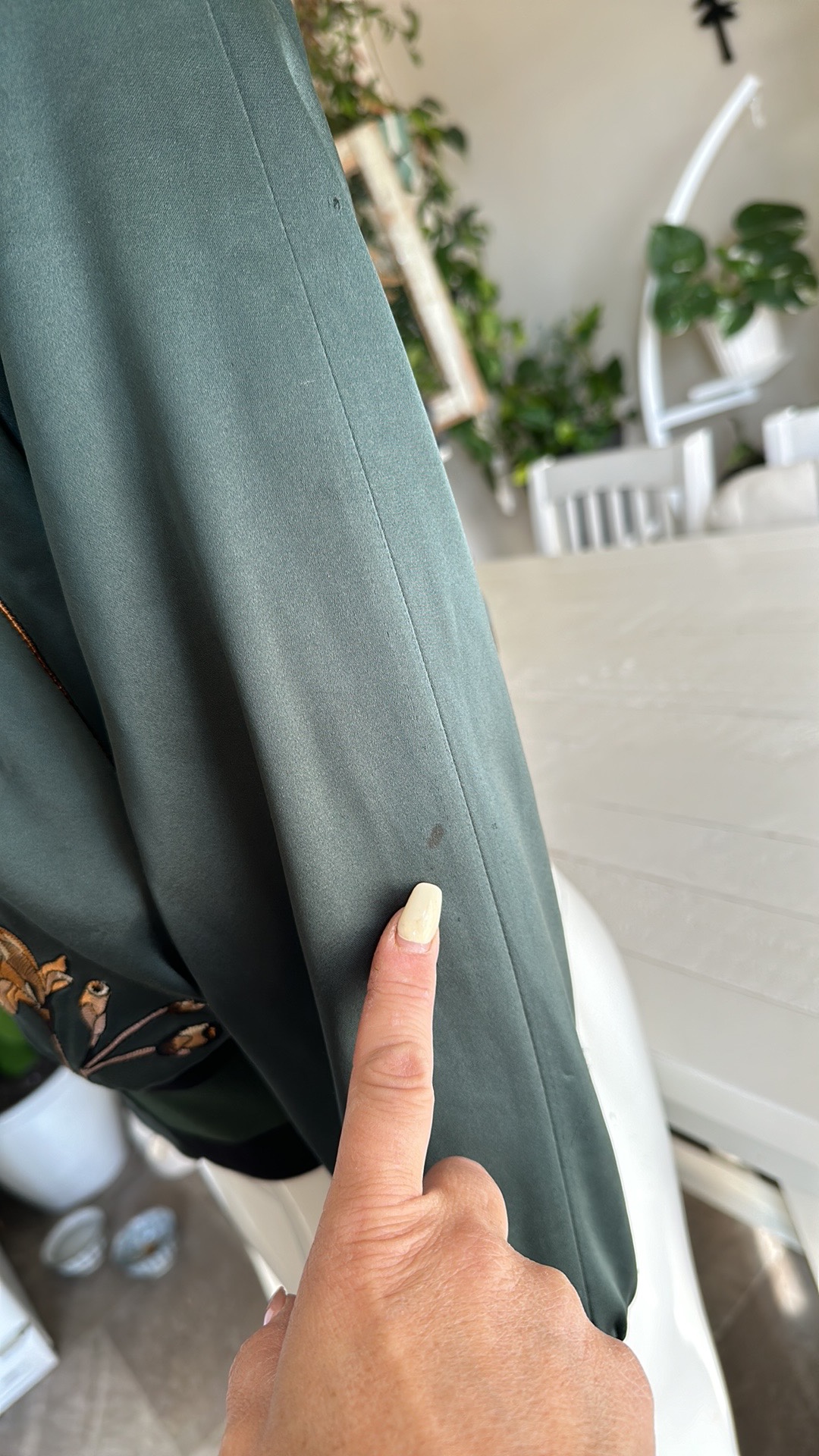 Floral Embroidered Bomber Jacket - photo 4