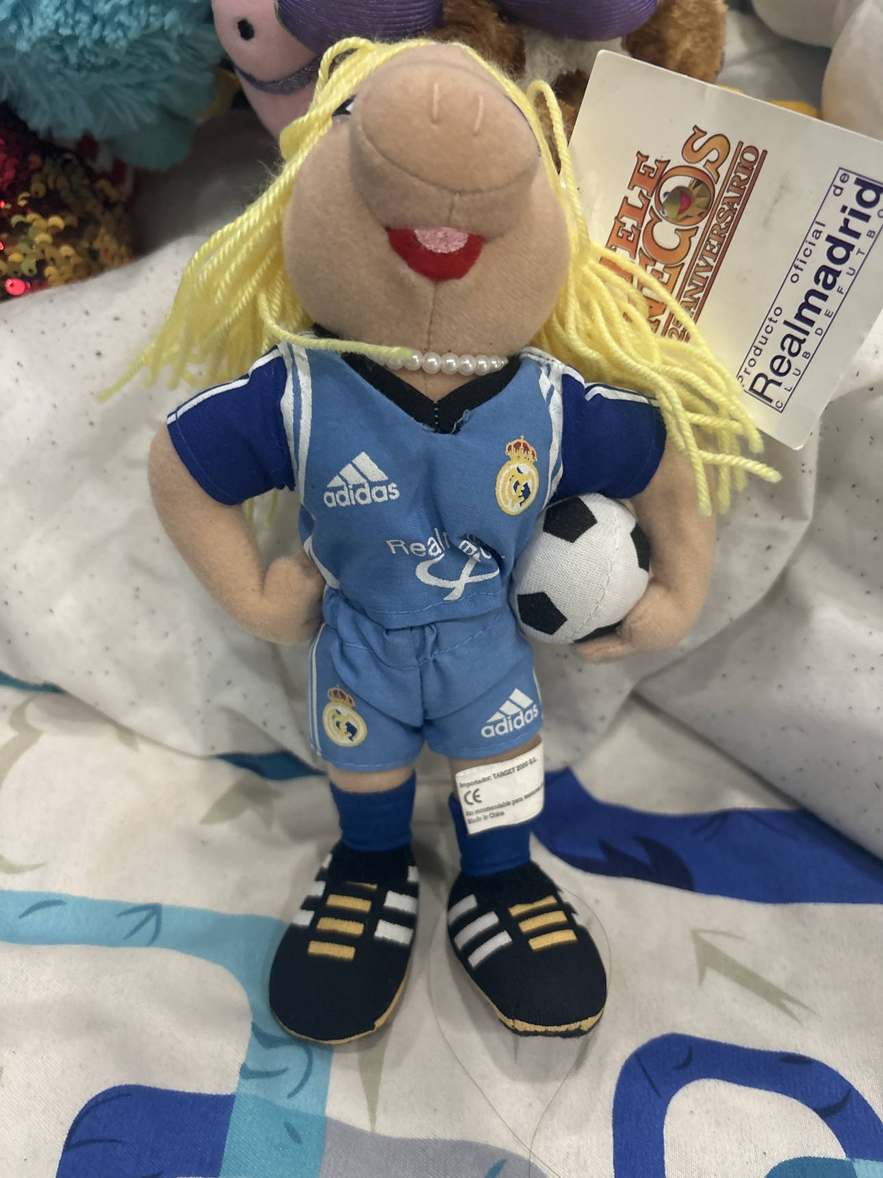 Miss Piggy Real Madrid Plush