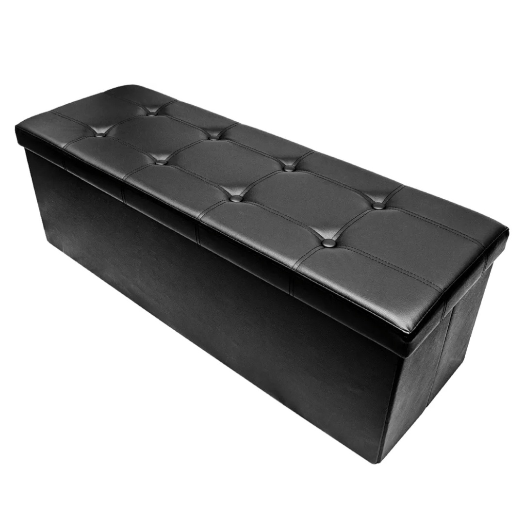 Foldable Storage Ottoman 43 inch new Queens Whitestone 11357 - photo 2
