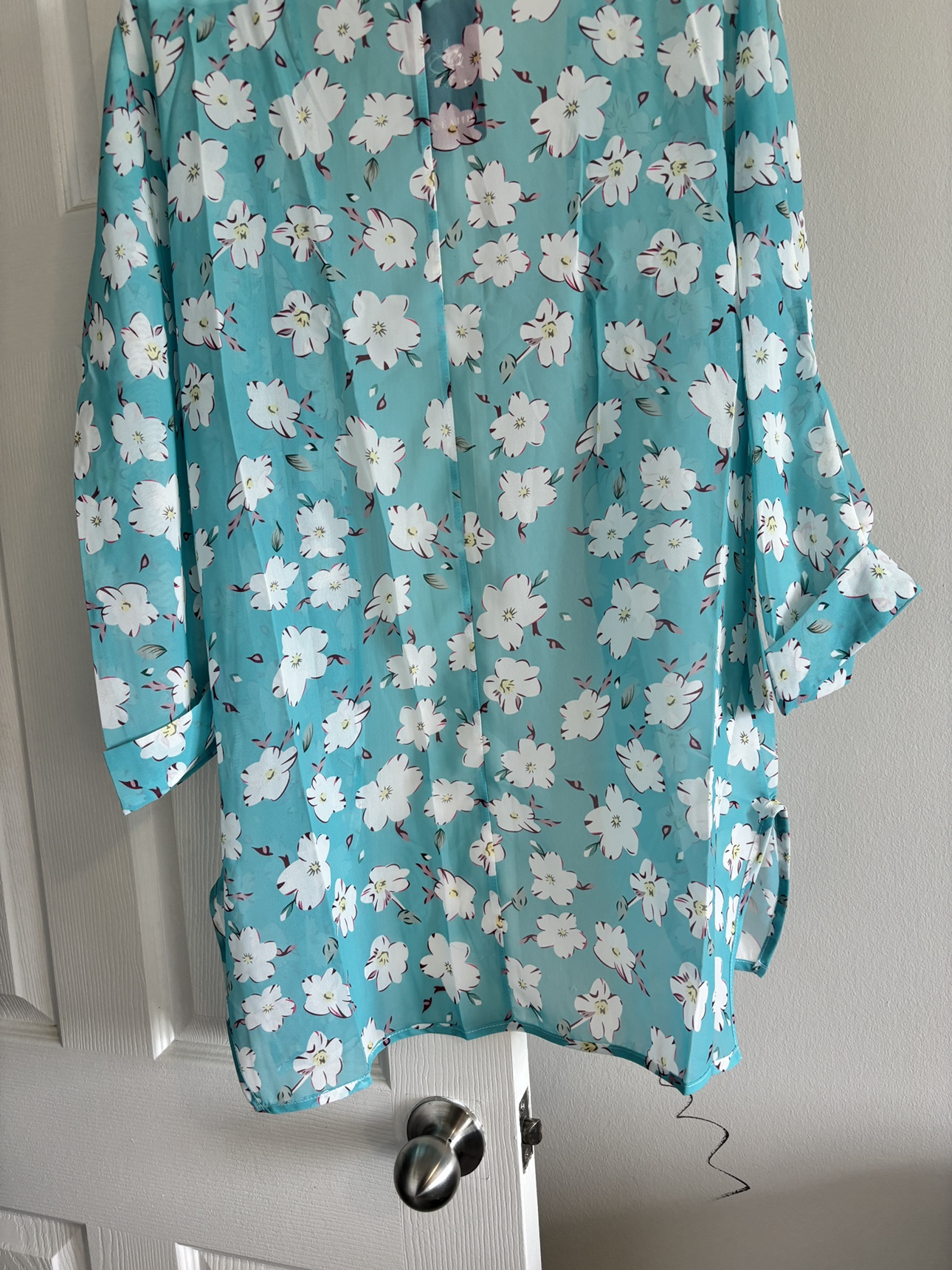 Floral Chiffon Kimono - photo 2