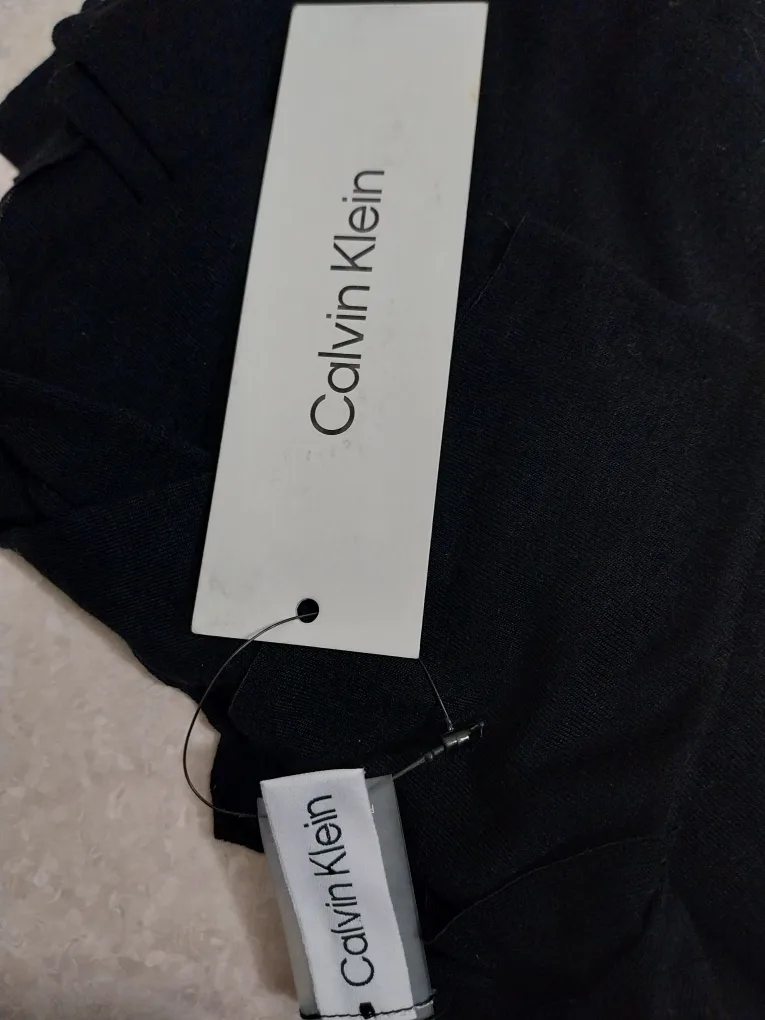 NEW Calvin Klein Black Scarf thumbnail