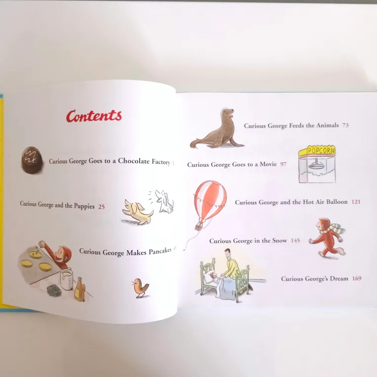 Curious George! kids book. 16 stories image indicator(9)