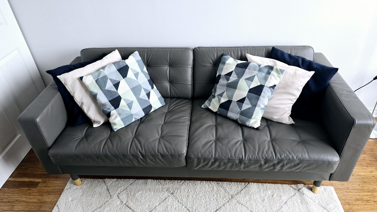 Leather Sofa - IKEA MORABO - photo 2