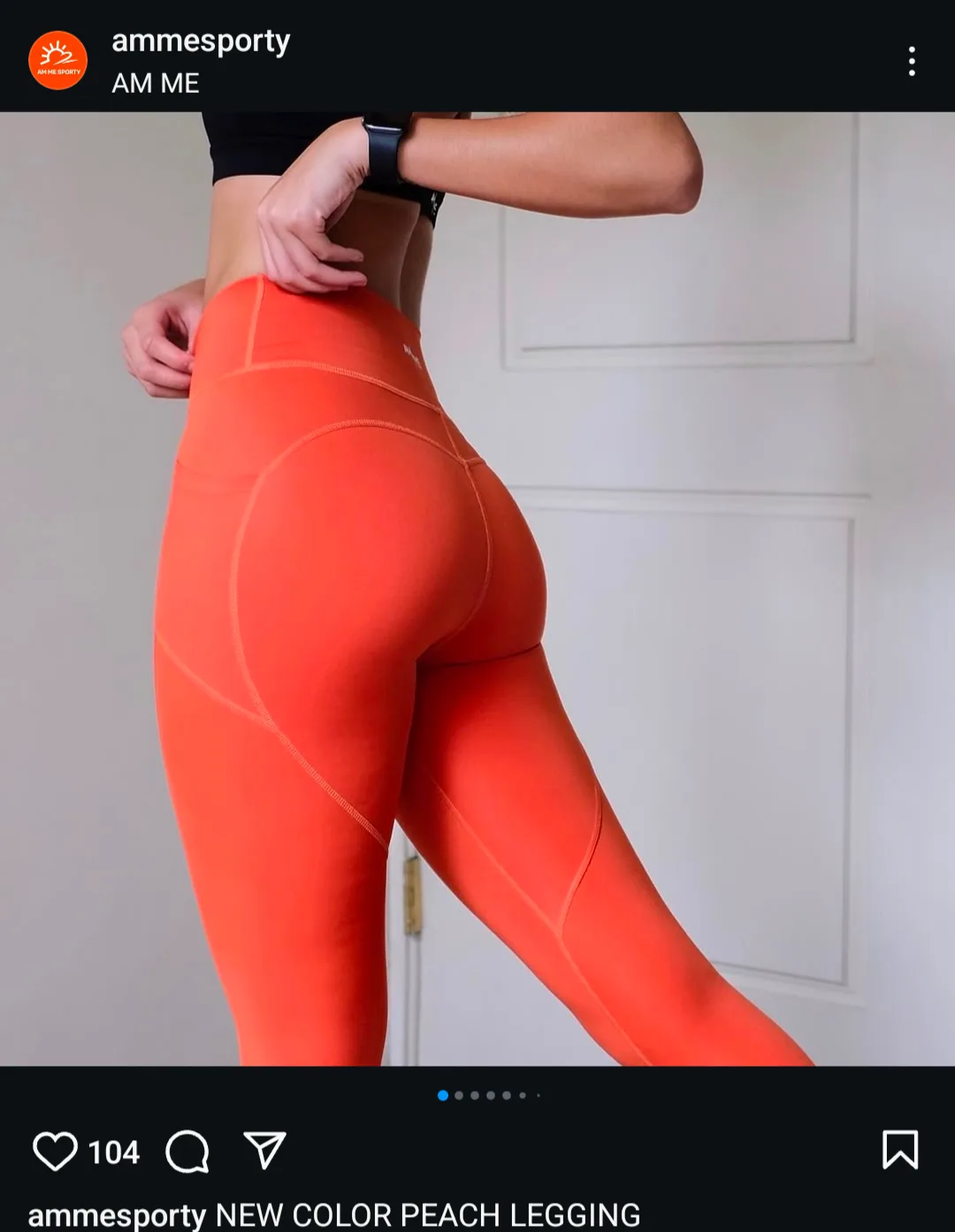 AM ME workout leggings - small image indicator(4)