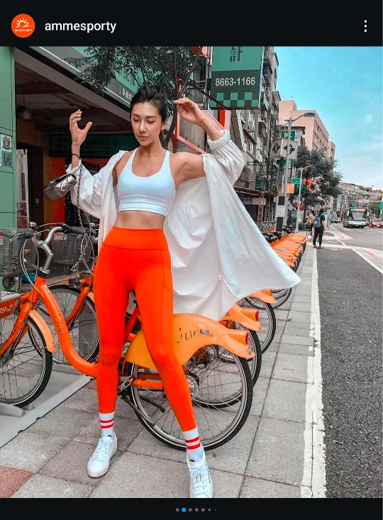 AM ME workout leggings - small image indicator(5)