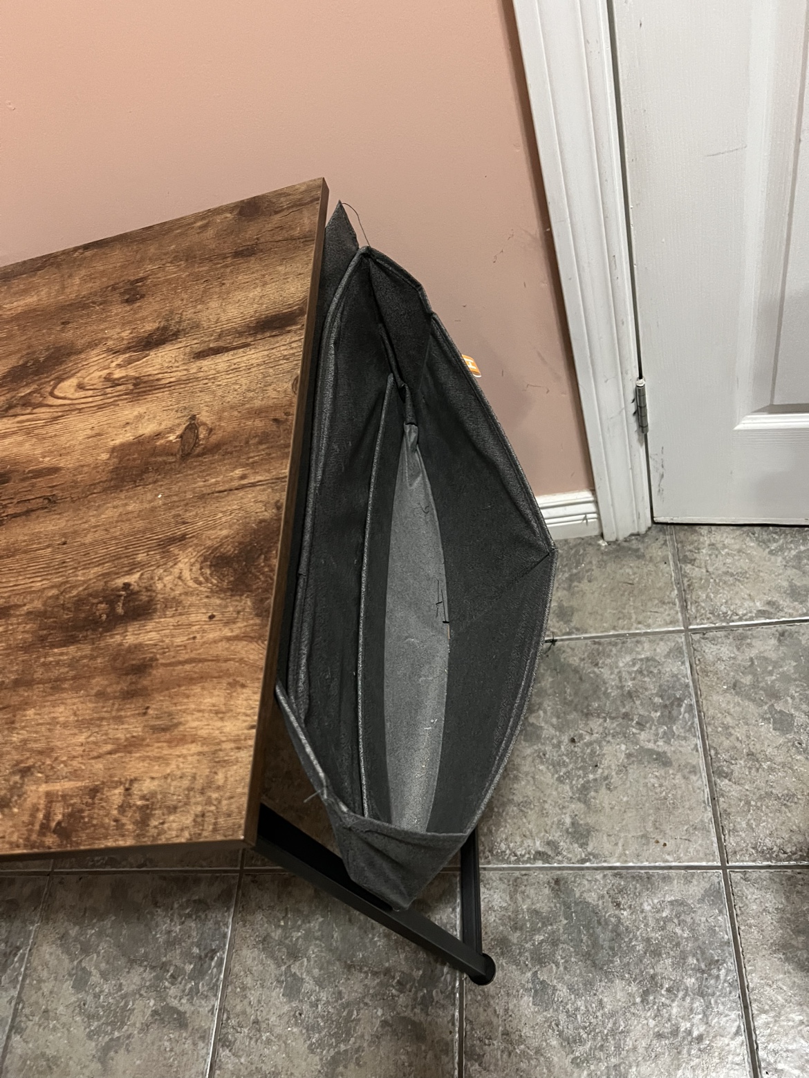 Wooden Desk with Storage - photo 4