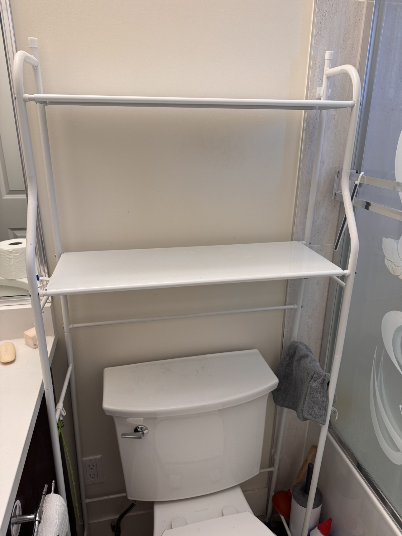 Over the Toilet Storage Shelf - photo 2