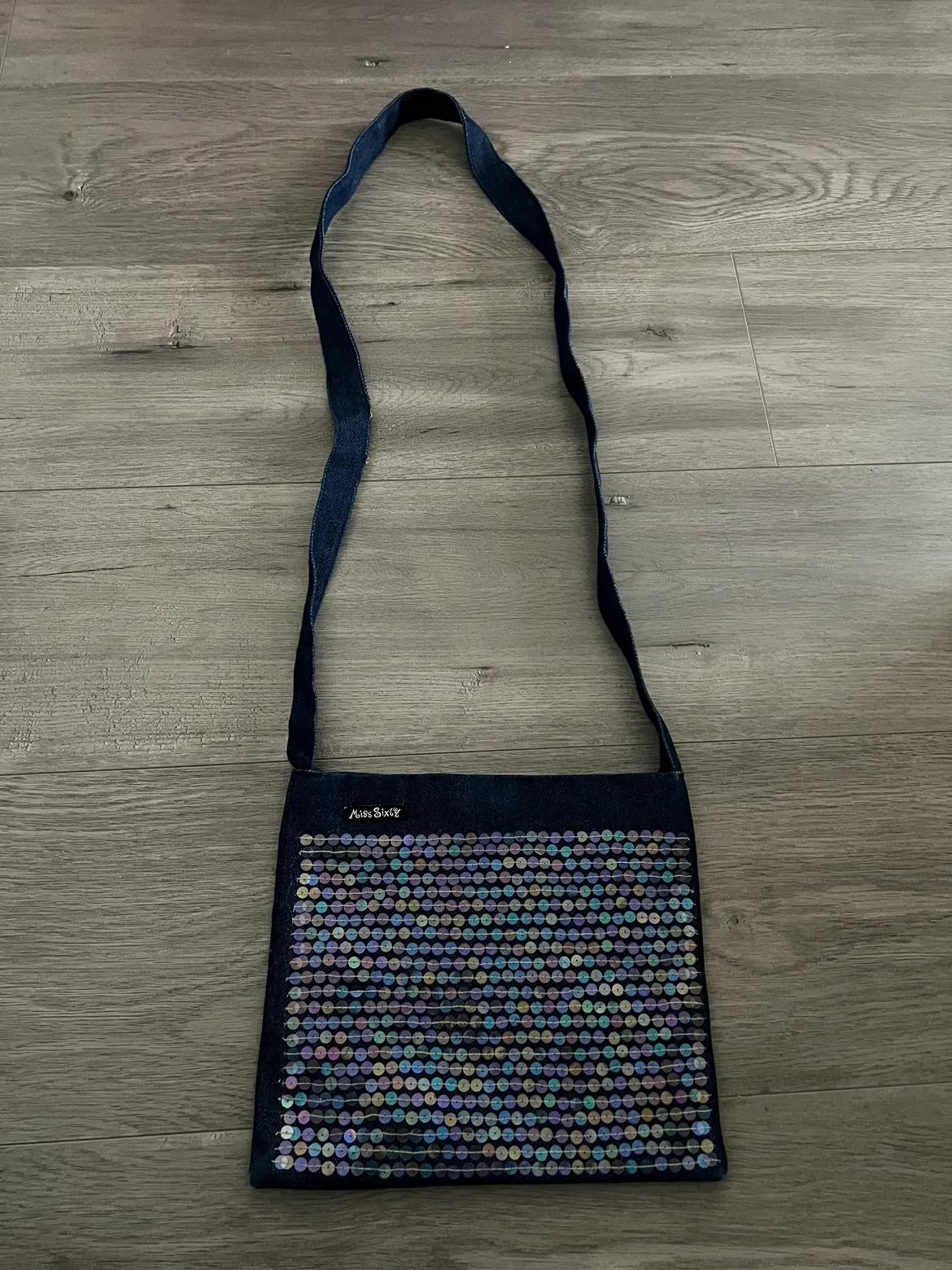 Miss Sixty Denim Sequin Bag image indicator(2)