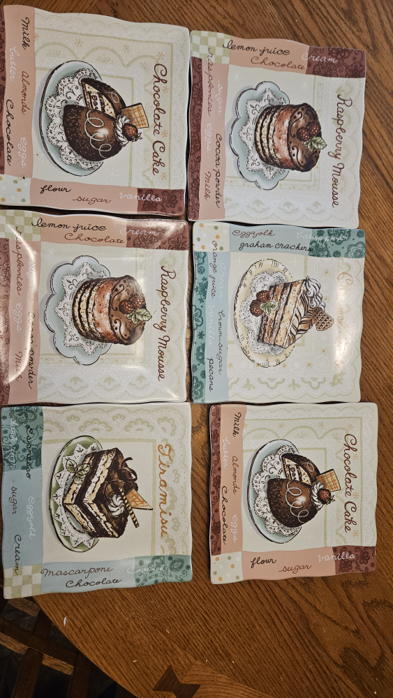 Set of 6 Dessert Plates - photo 4