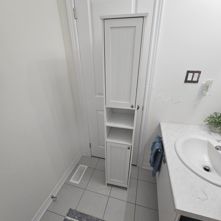 White Bathroom Cabinet