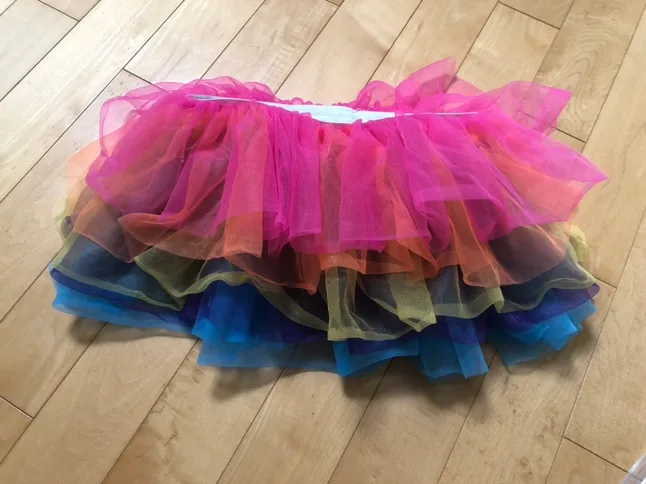 🆕Rainbow Tulle Tutu with Lights image indicator(4)