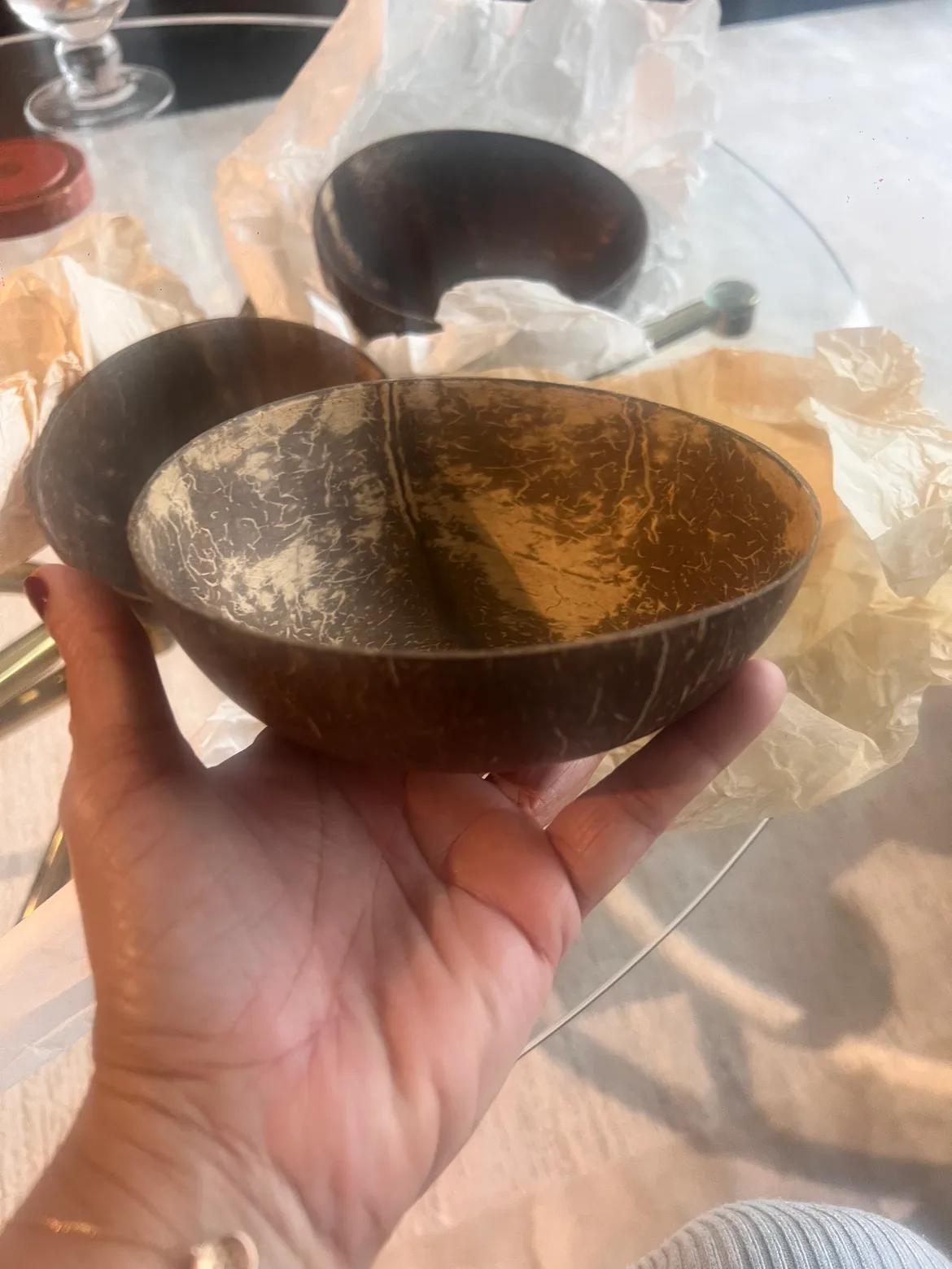 Coconut Bowls with Spoons thumbnail