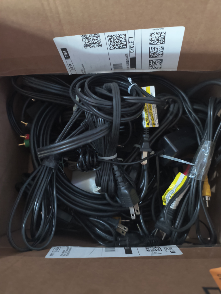 Box of wire