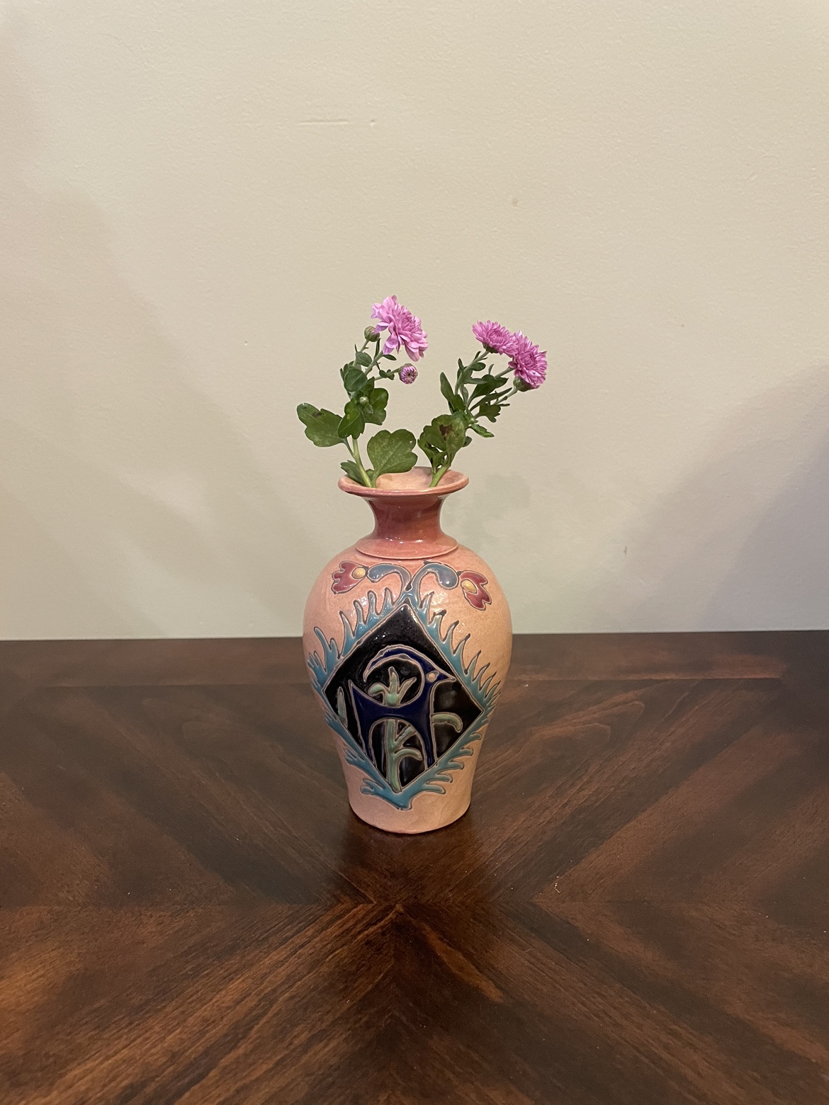 Hand Painted Ceramic Vase - photo 2