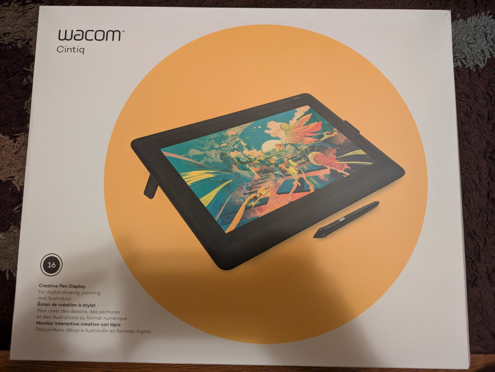 Wacom Cintiq 16 Creative Pen Display