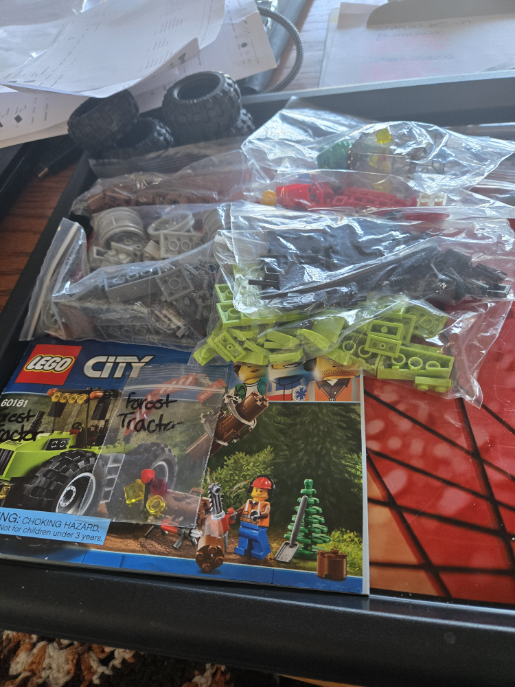 LEGO City Forest Tractor