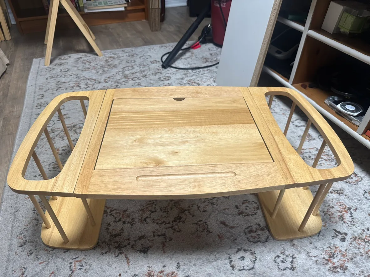 Wooden Bed Tray image indicator(2)