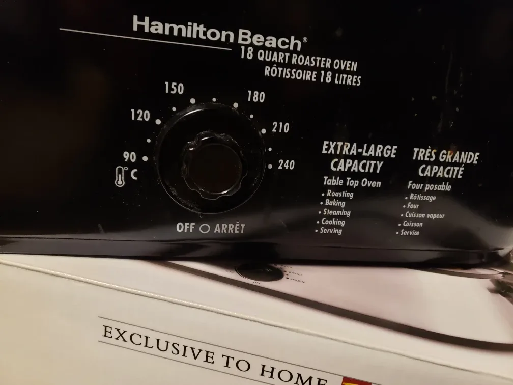 Hamilton Beach Roaster Oven image indicator(3)