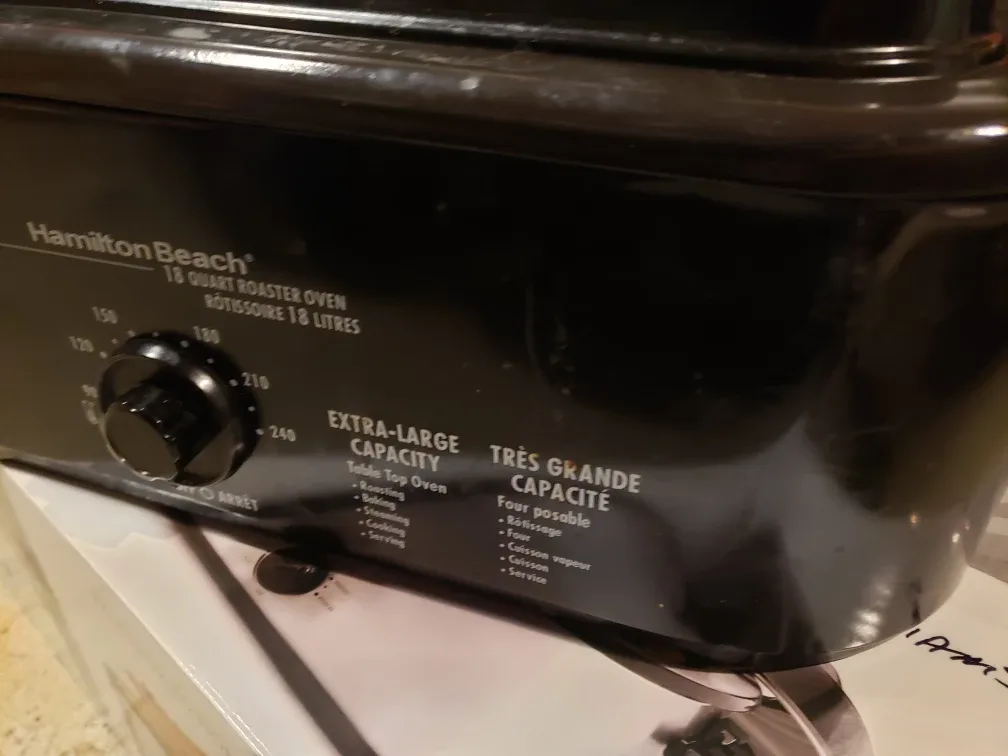 Hamilton Beach Roaster Oven image indicator(4)
