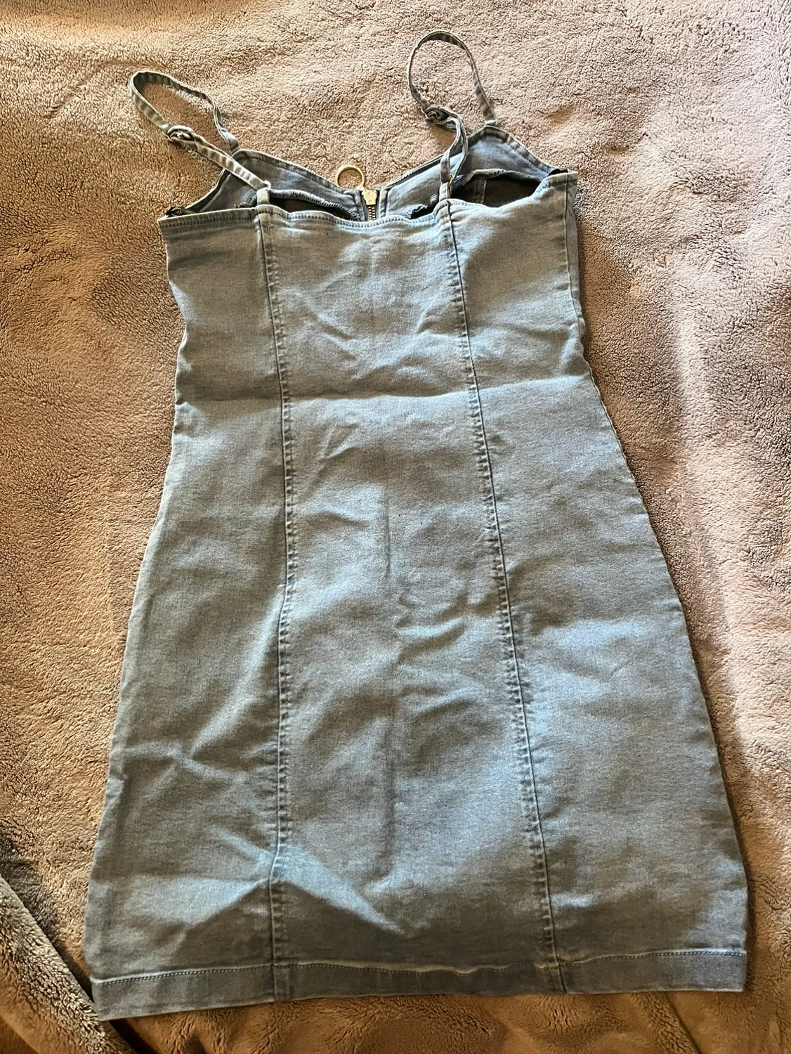 Forever 21 Denim Dress image indicator(2)