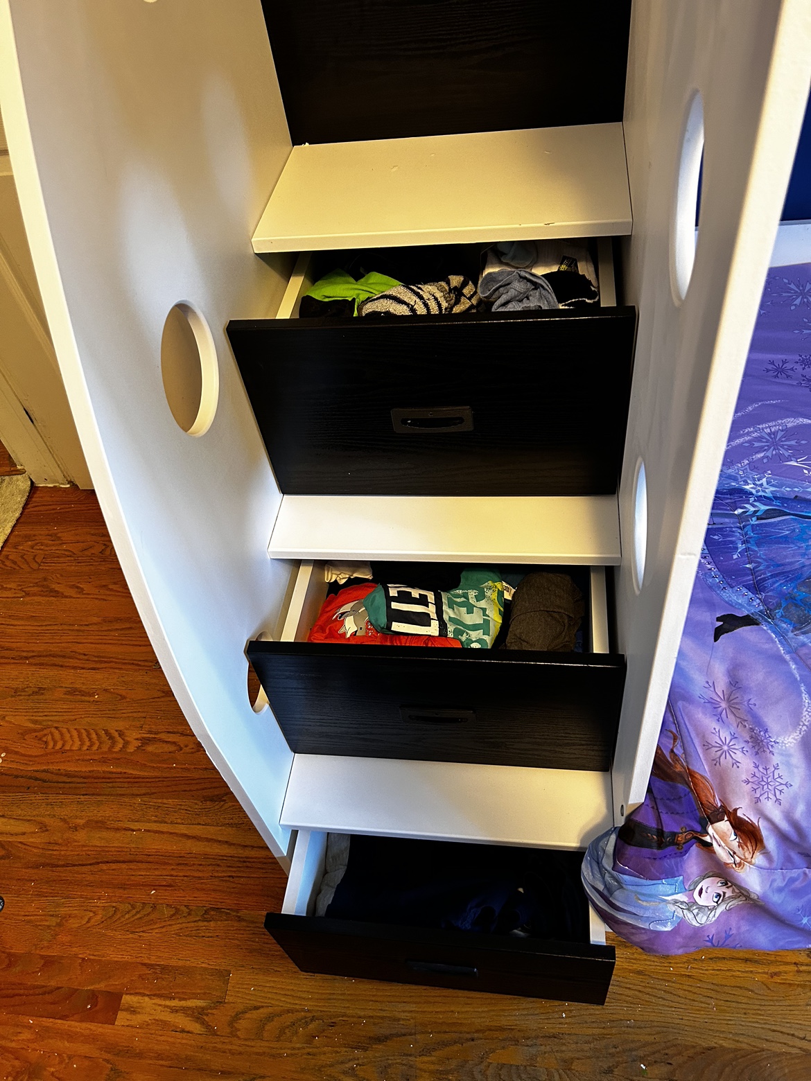 Twin Bunk Bed with Storage - photo 3