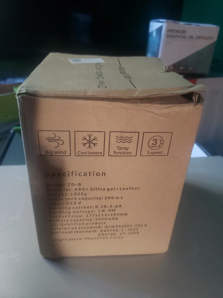 Portable Air Cooler Fan image indicator(2)