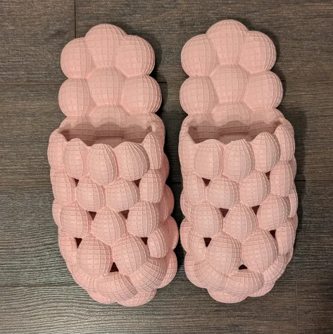Pink Bubble Slippers thumbnail