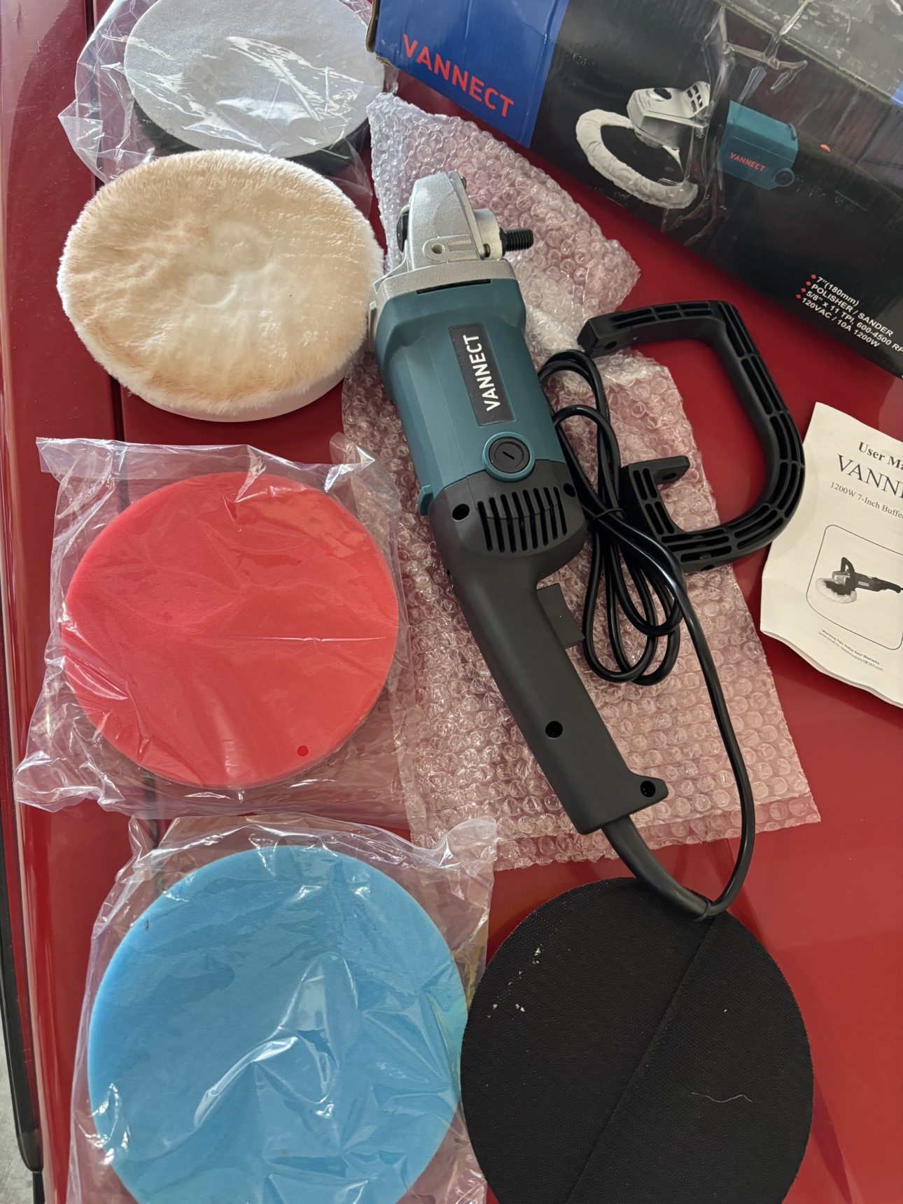 Vanncet 7" Car Polisher - photo 3