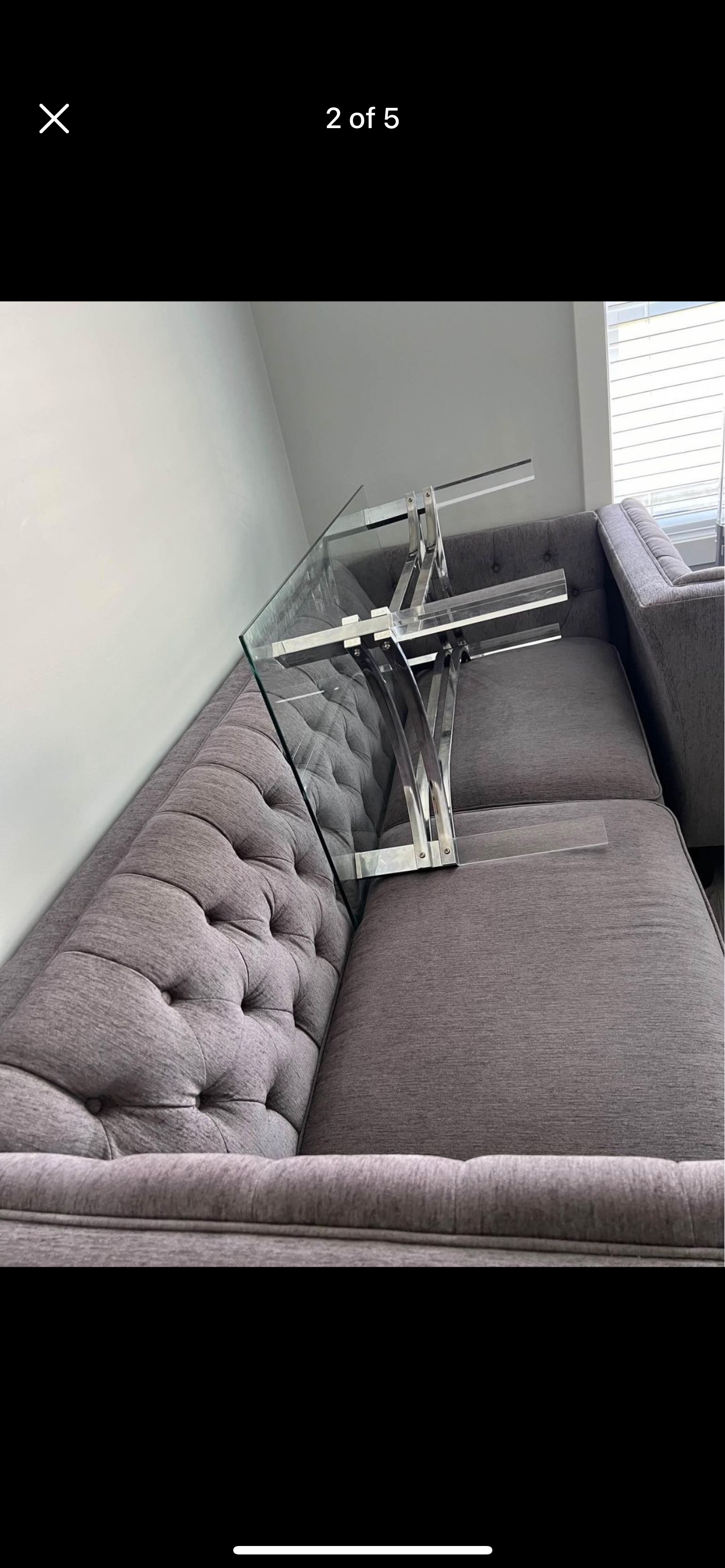 Grey Sectional Sofa- Need this gone ASAP