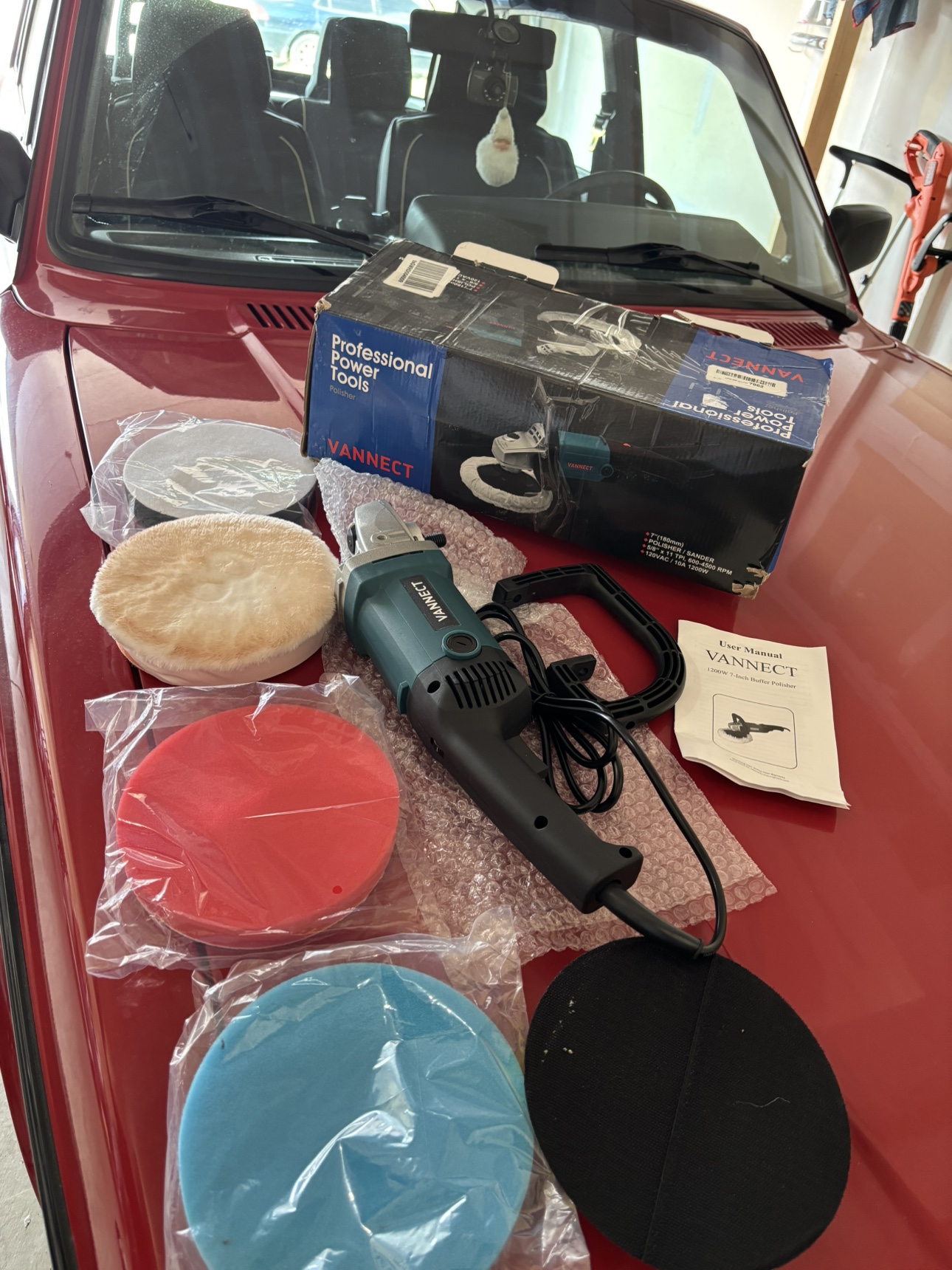 Vanncet 7" Car Polisher