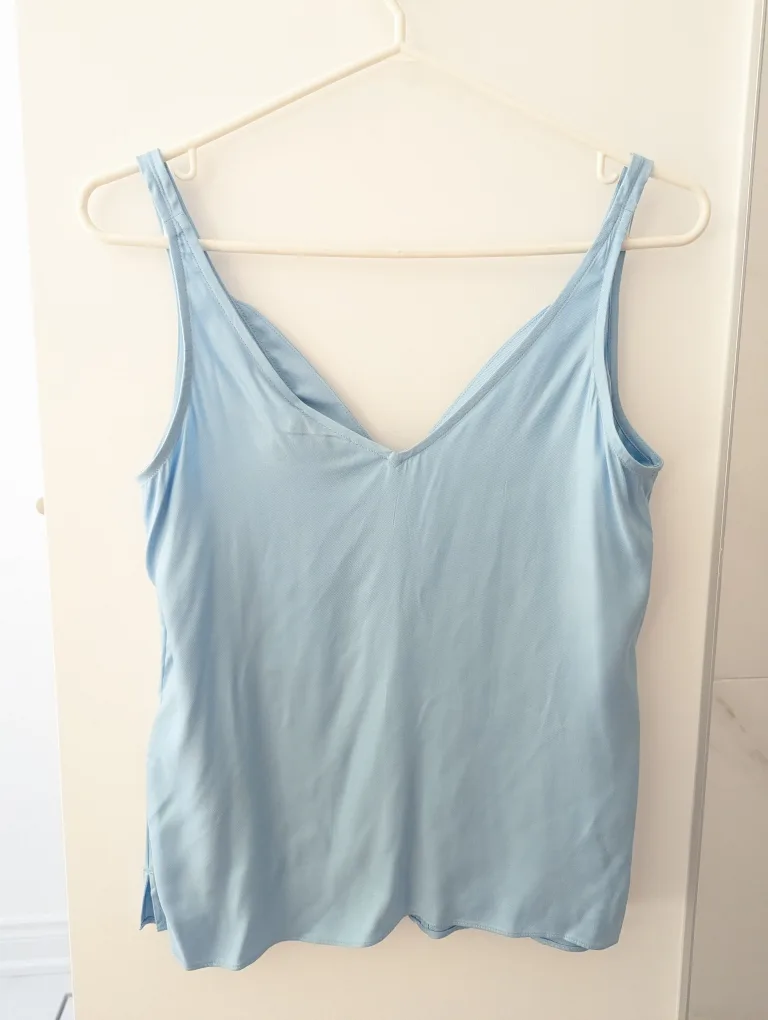 Ted Baker Blue V-Neck Tank Top image indicator(4)